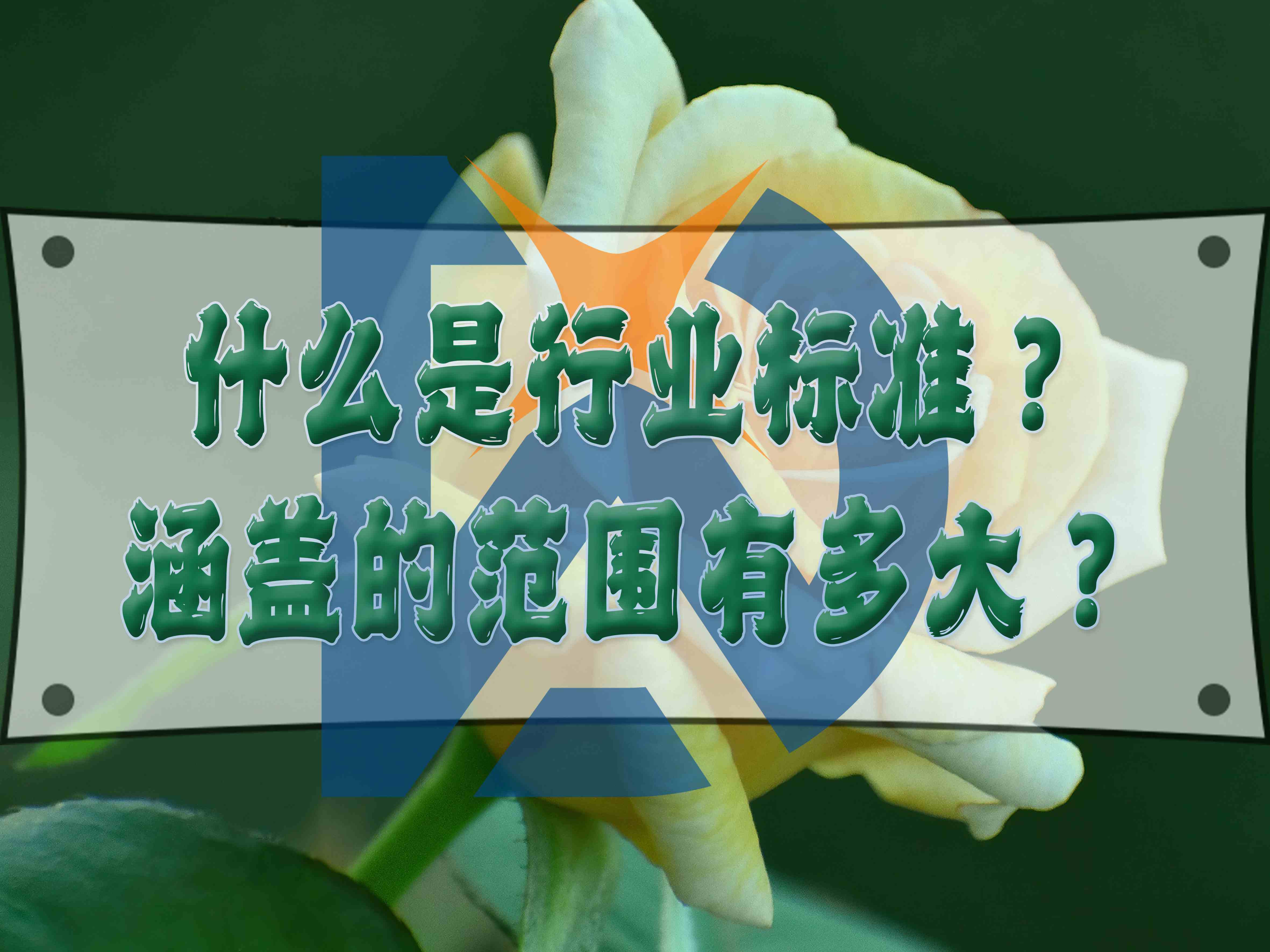 什么是行业标准?涵盖的范围有多大?